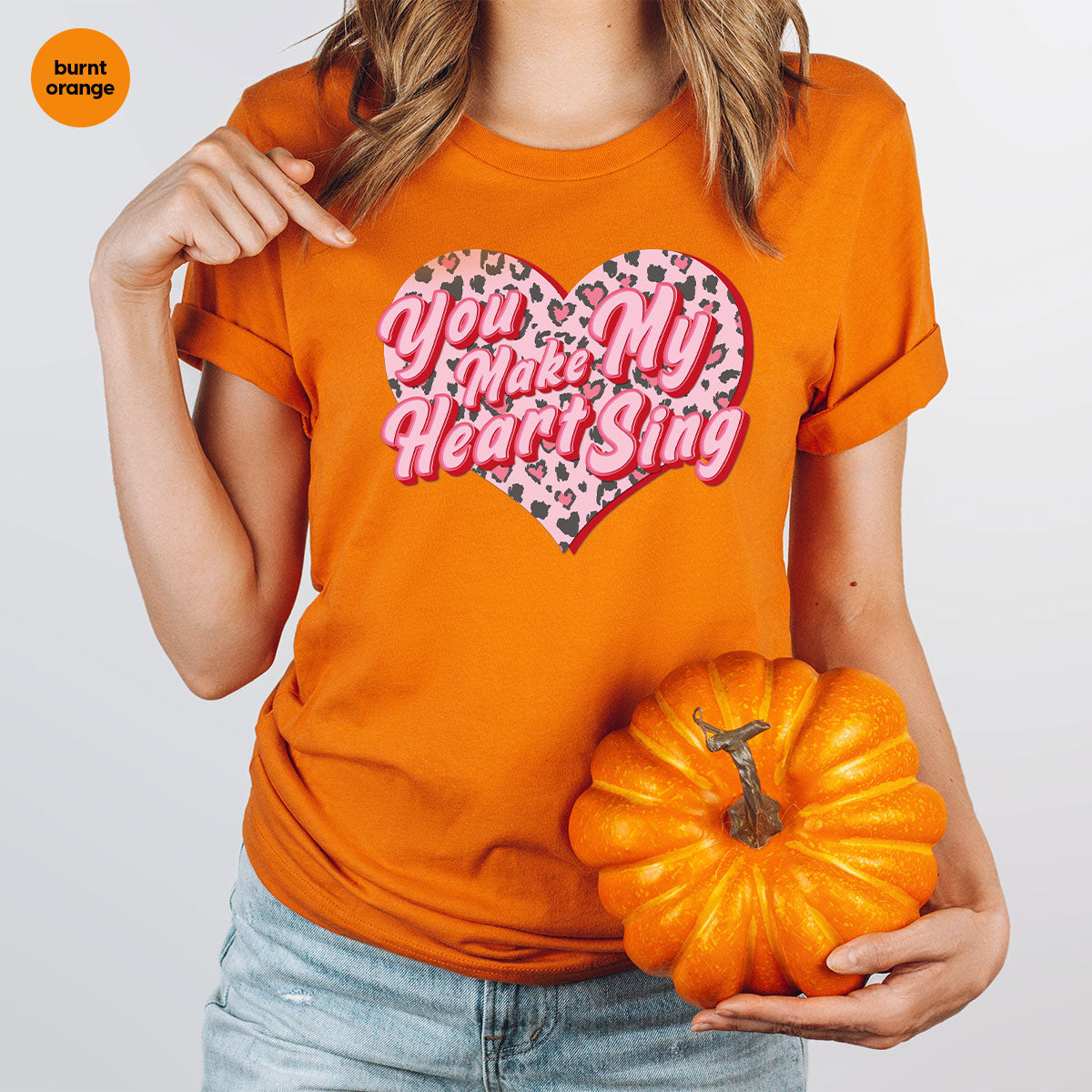 You Make My Heart Sing Shirt, Valentine's Day Romantic Gift product image 29
