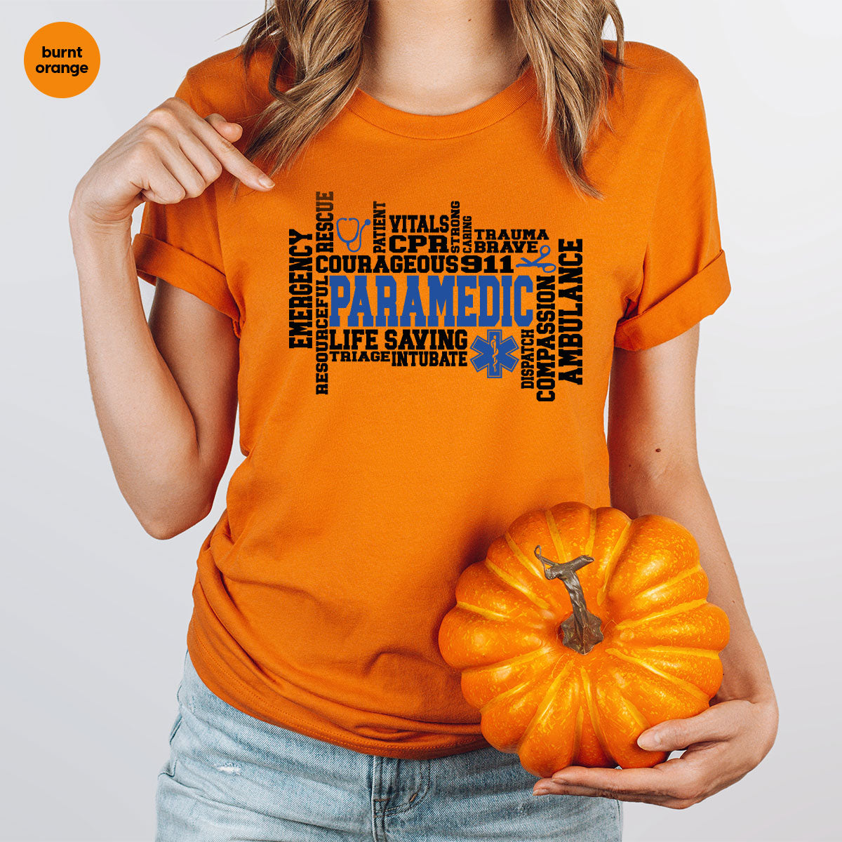 Paramedic T-Shirt, Ambulance Shirt, Life Saver Gift For product image 24
