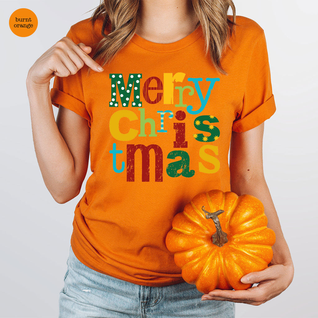 Merry Christmas Shirt, Family 2023 Tee, Xmas T-Shirt product image 6