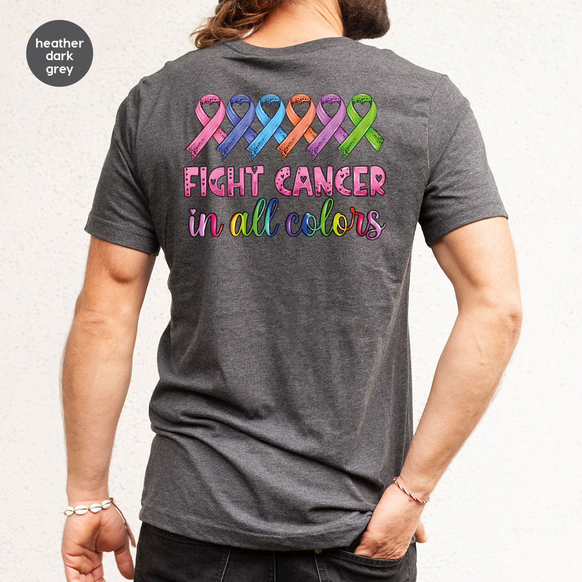 Lung Cancer Shirt, Family Support T-Shirt product image 30