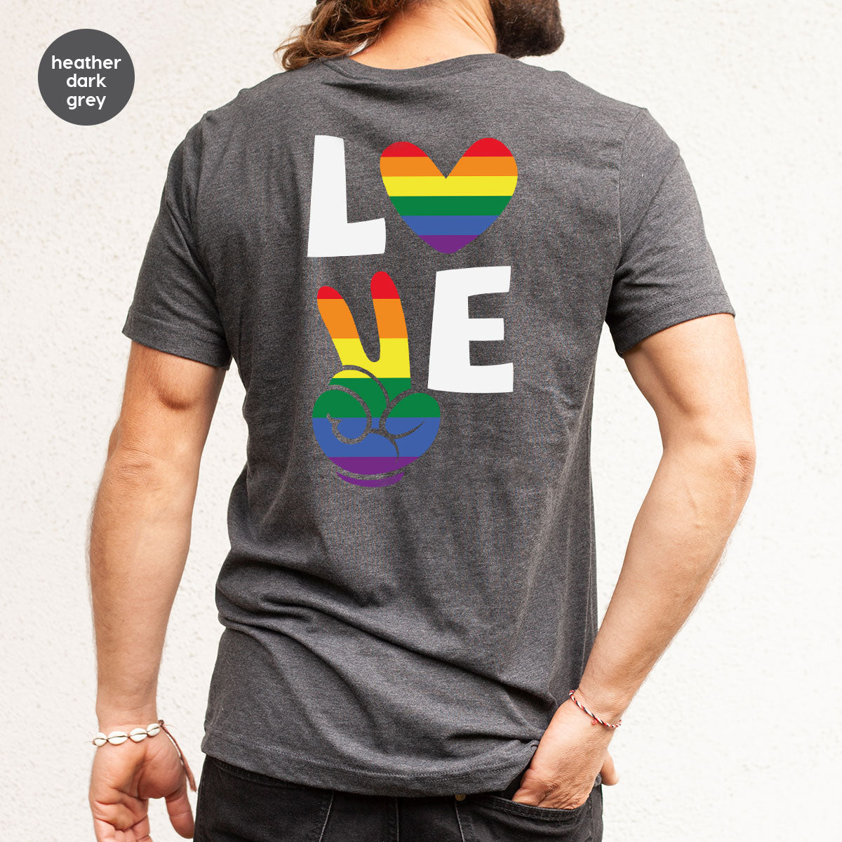 LGBT Love Shirt, Rainbow Glory T-Shirt, Pride Tee product image 33