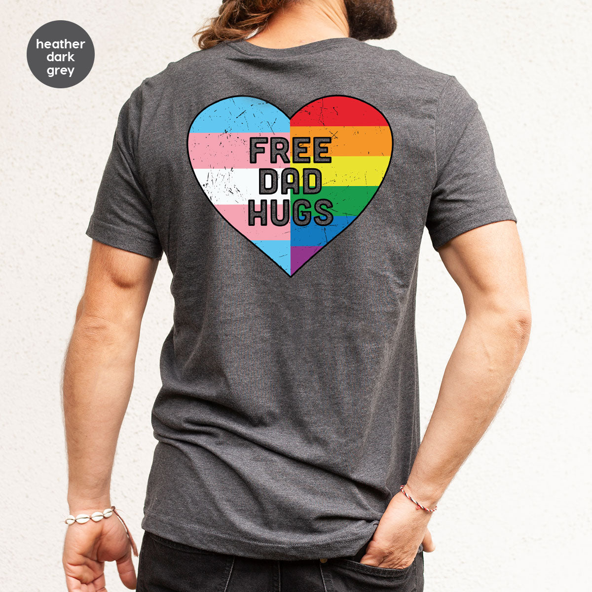 Free Dad Hugs Shirt, LGBT Pride T-Shirt product image 33