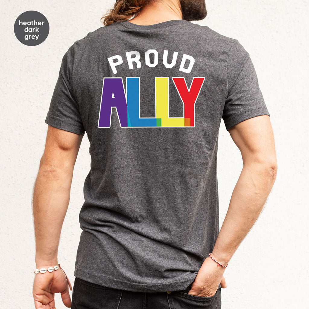 Proud Ally Shirt, LGBT T-Shirt, Tee product image 33