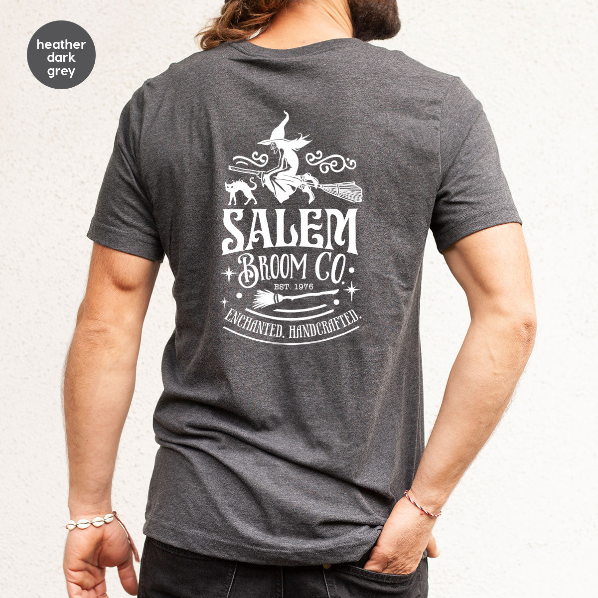 Halloween T-Shirt, Gifts, Salem Graphic Tees, Witchy Witch product image 9