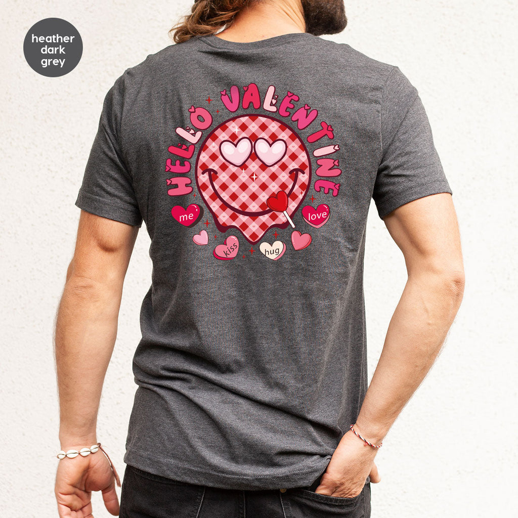 Hello Valentine Shirt, Valentine's Day Love Gift for My product image 14