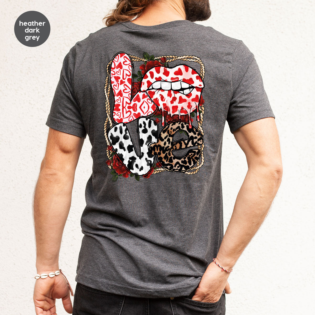 Love Shirt, Lovers Gift, Cool Valentine's Day T-Shirt product image 30