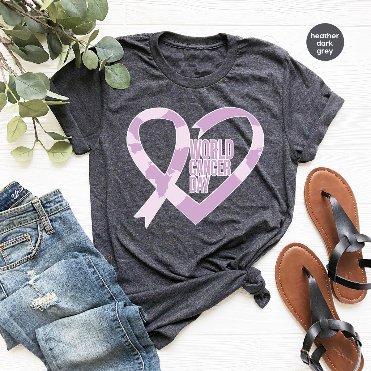 World Cancer Day Gift, T-Shirt, Support Shirt product image 35