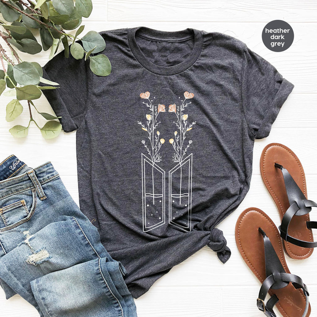 Heart Tree Shirt, Window of Love Valentine's Day Design product image 27
