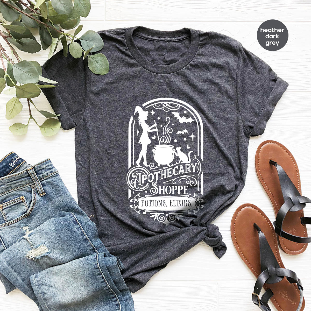 Funny Witch Shirt, Halloween Party Tshirt, Apothecary product image 79