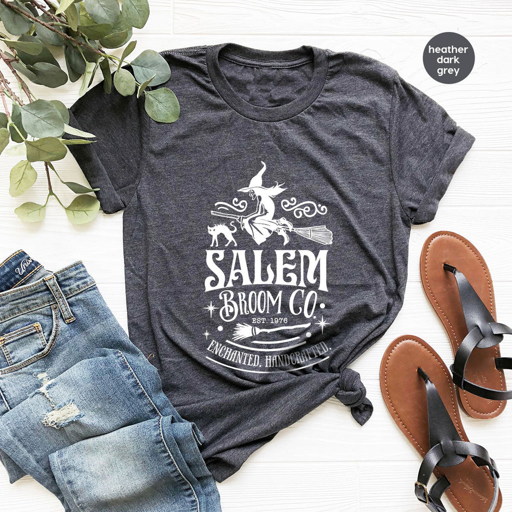Halloween T-Shirt, Gifts, Salem Graphic Tees, Witchy Witch product image 8