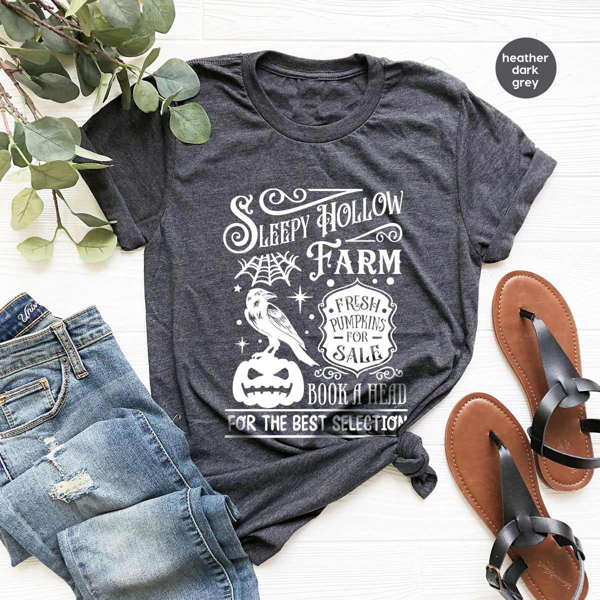 Halloween Sweatshirt, Farmer Outfit, Pumpkin Shirt, Spooky product image 78