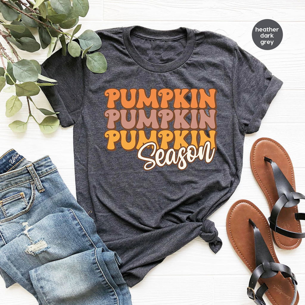 Fall Shirt, Pumpkin Season Thanksgiving 2022 T-Shirt, Cute product image 5