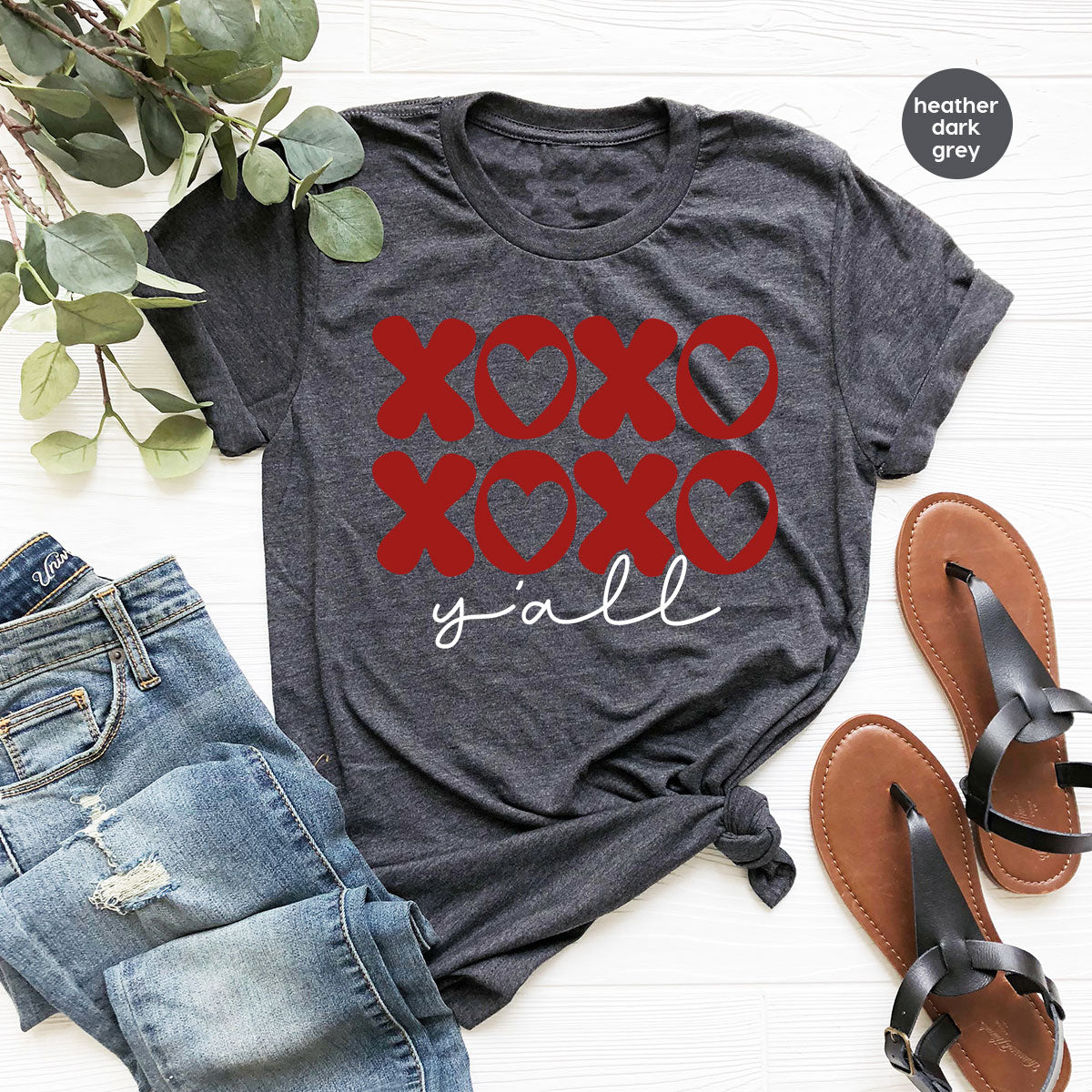 XOXO Shirt, Love Valentine's Day T-Shirt, Couple Match product image 29