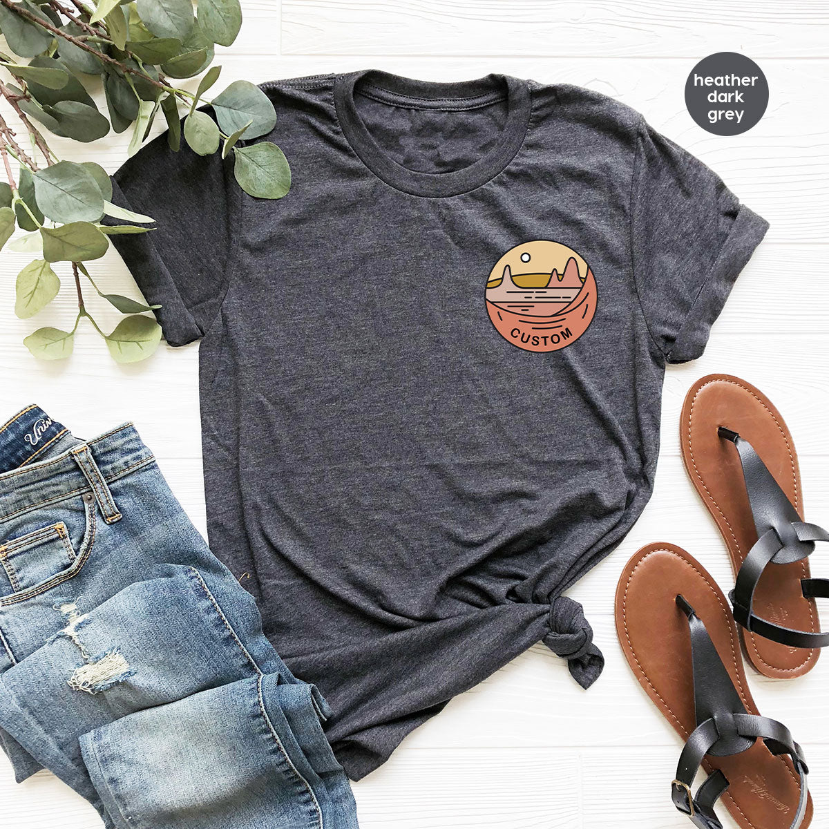 Customizable Pocket Tee for Husband, Galaxy Shirt, Geonosis product image 4