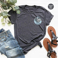 Custom Galaxy Sweatshirt, Customizable Pocket Tee for product image 1