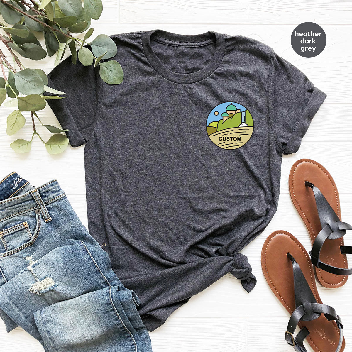 Customizable Planet Shirts, Custom Pocket Galaxy Tees product image 4