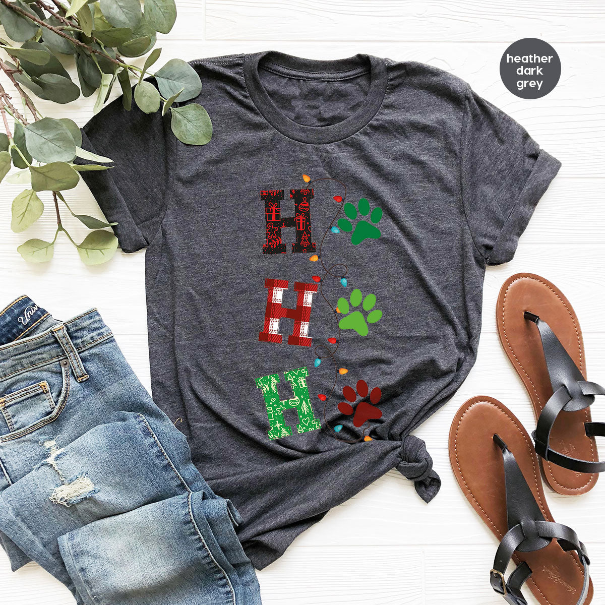 Christmas Cat Shirt, Santa Clause T-Shirt For Mom, Pet product image 18