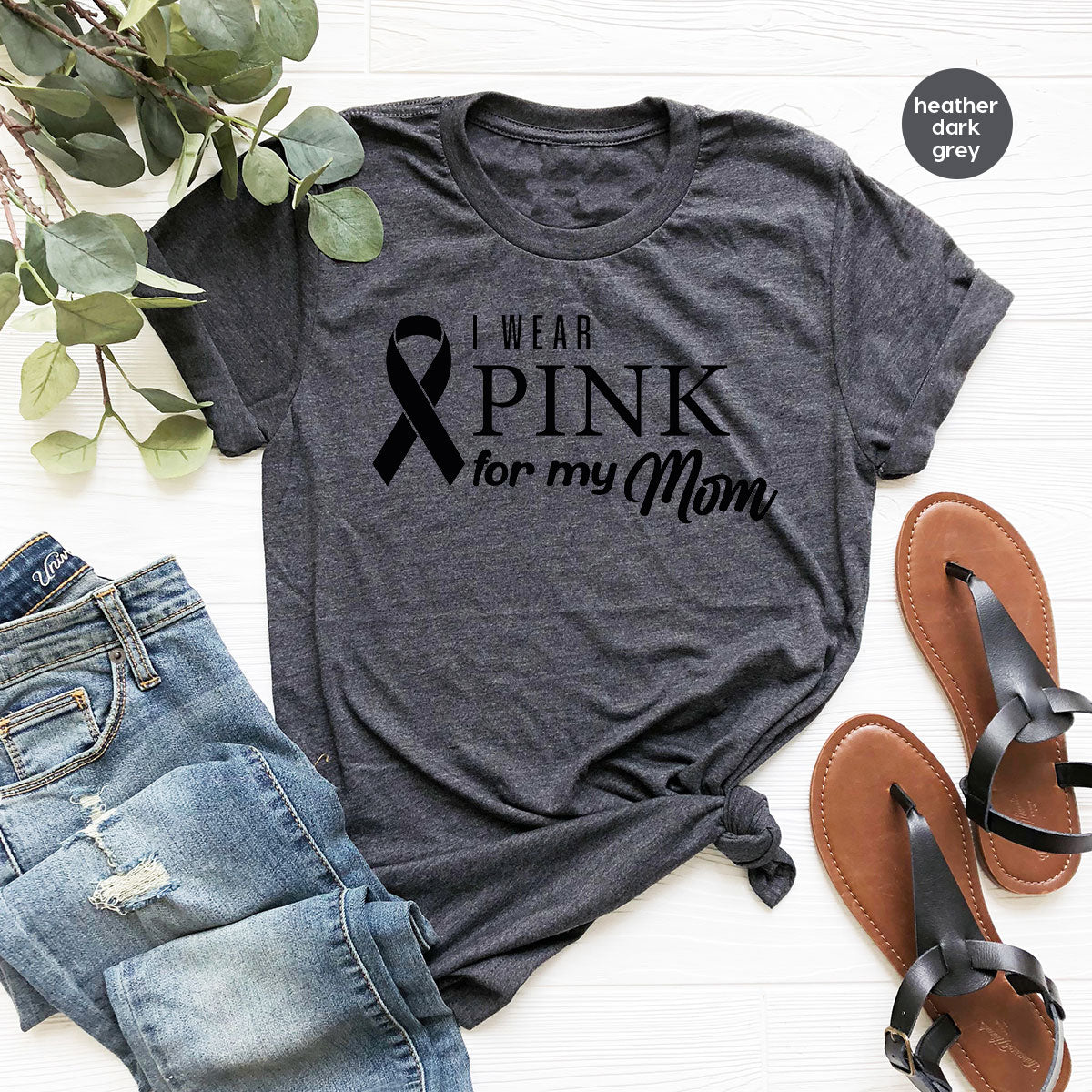 Long Sleeve Breast Cancer Survivor Shirt, Awereness Wear product image 8