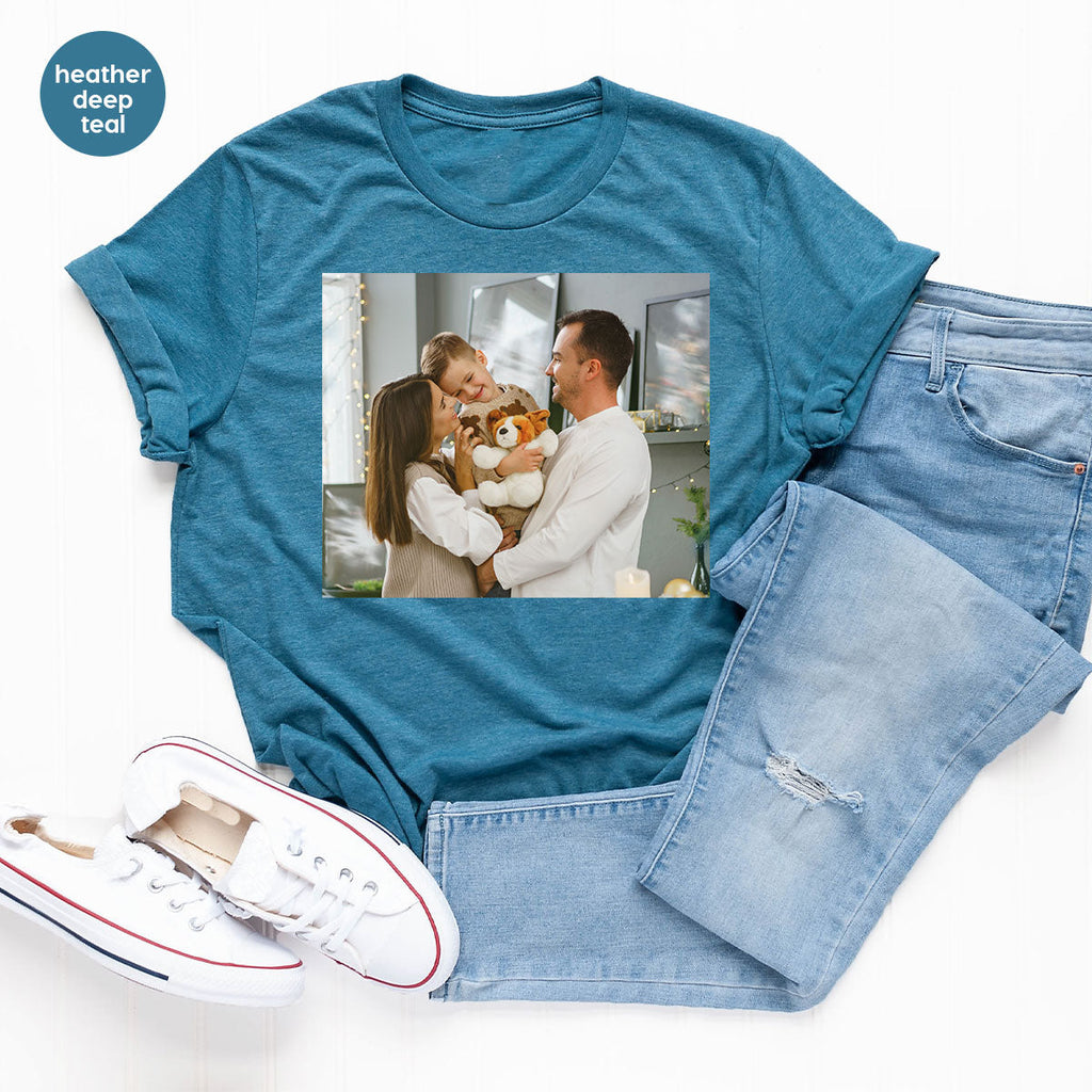 Custom Family T-Shirt, Customizable Photo Shirt, Baby Tee, product image 24