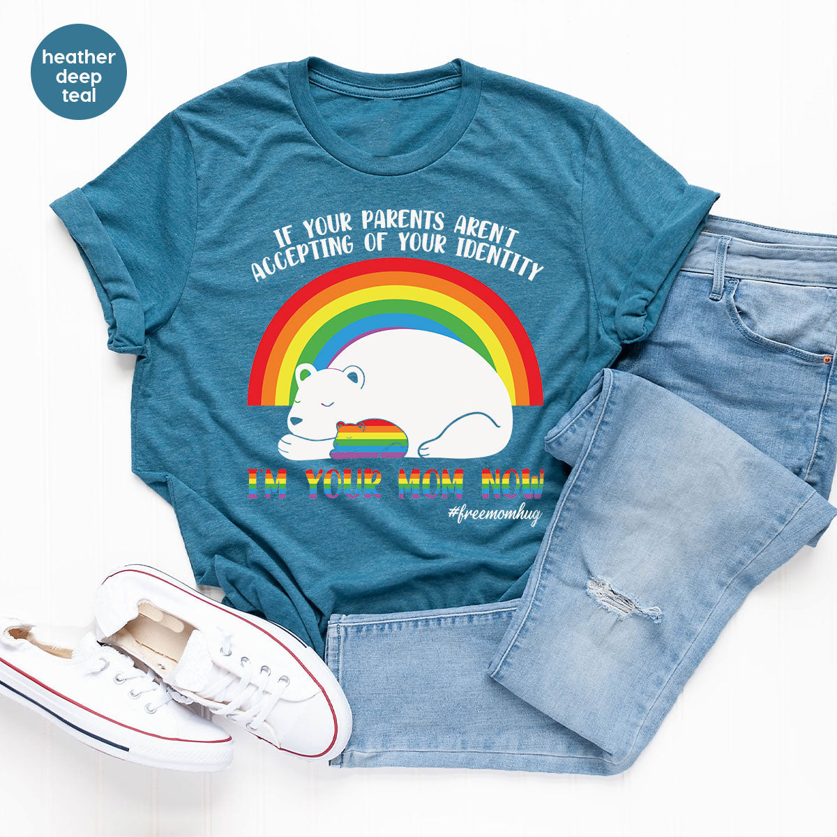 I'm Your Mom Now T-Shirt, Cute LGBT Glory Tee product image 34