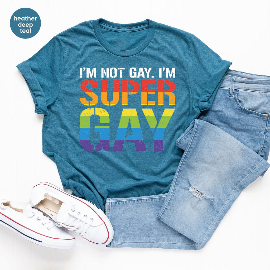 Super Gay Shirt, LGBT Power T-Shirt, Tee product image 28
