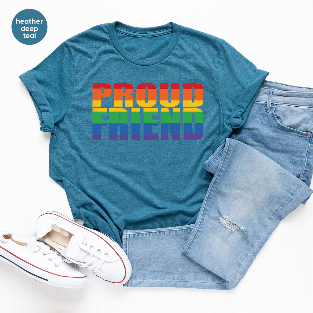 LGBT Friendship Shirt, Proud Friend T-Shirt, Gift Tee product image 31