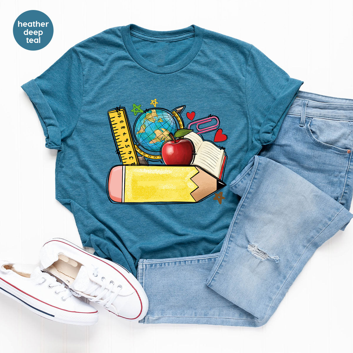 Funny Students Clothing, First Day of School Shirt, New product image 68