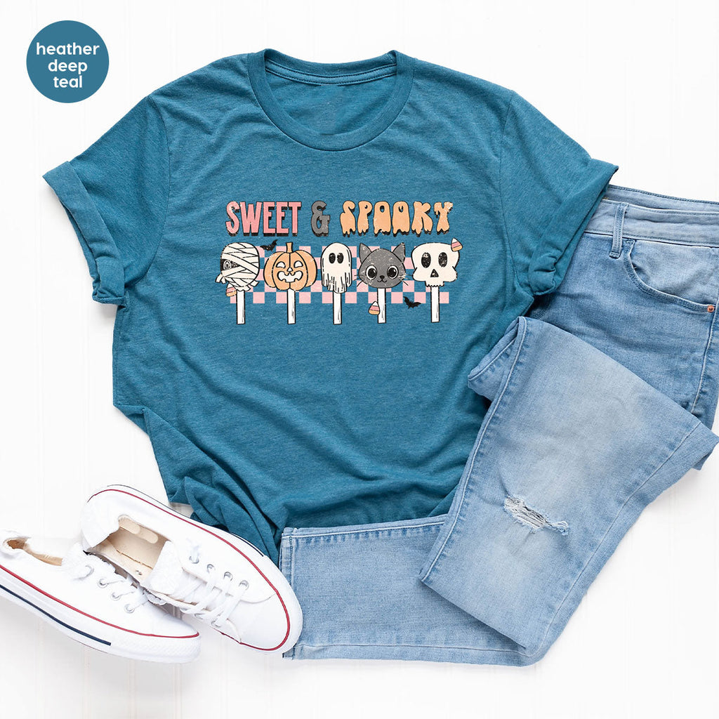 Retro Pumpkin T Shirt, Vintage Cat T-Shirt, Sweet Toddler product image 69