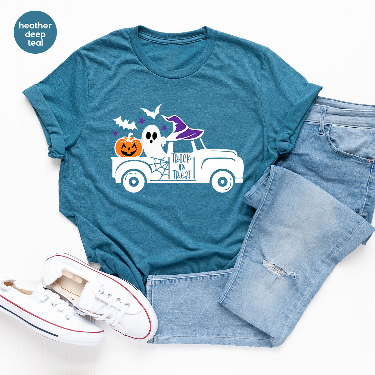 Halloween Sweatshirt, Gifts, Pumpkin Graphic Tees, Spooky product image 22