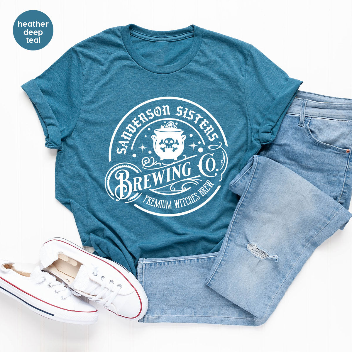 Witches Brew T-Shirt, Witchy Gifts for Her, Halloween product image 9