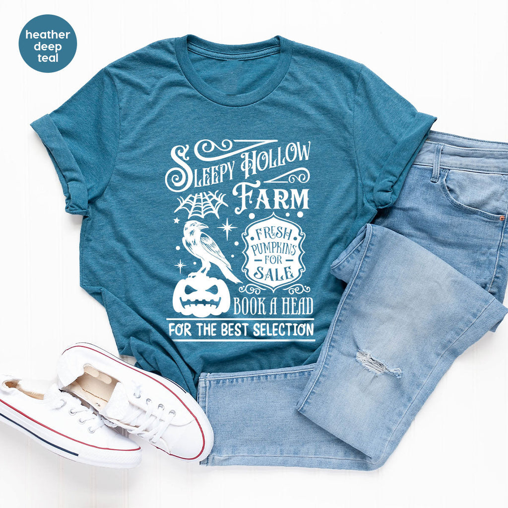 Halloween Sweatshirt, Farmer Outfit, Pumpkin Shirt, Spooky product image 80