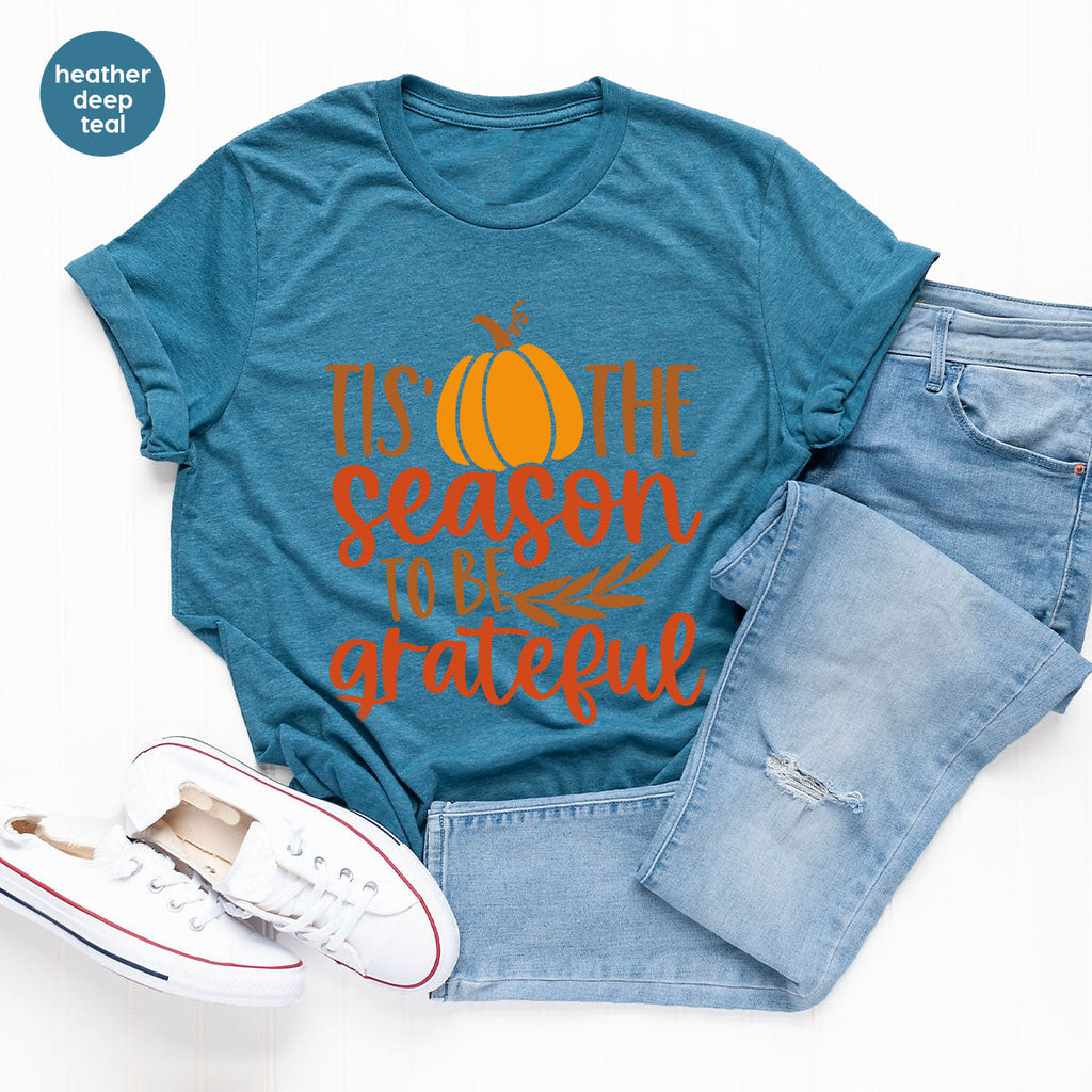 Fall T-Shirt, Autumn Crewneck Sweatshirt, Thanksgiving product image 81