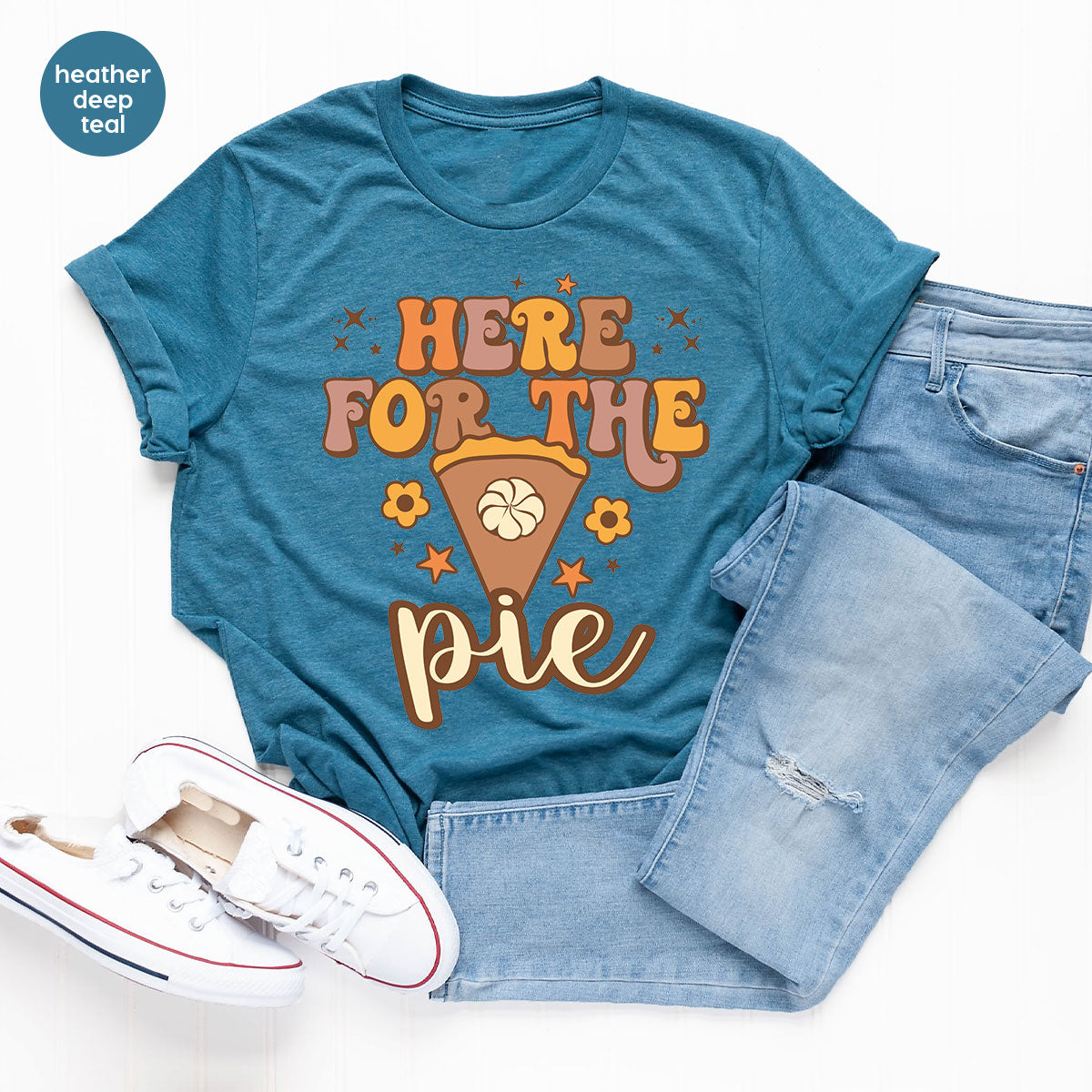 Here For The Pie Shirt, Funny Halloween Cute Hoodie and product image 20