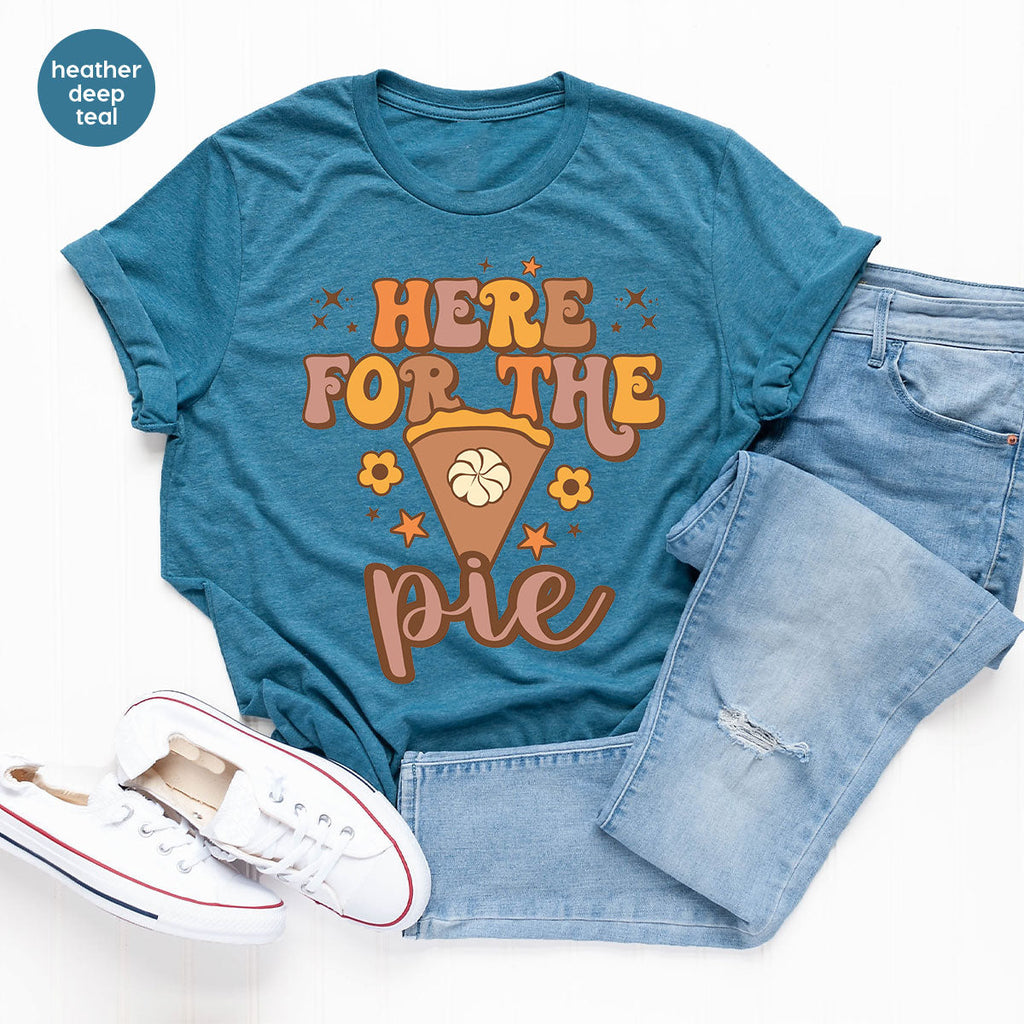Thanksgiving Pie T-Shirt, Gift For Family, Desing Tee product image 7