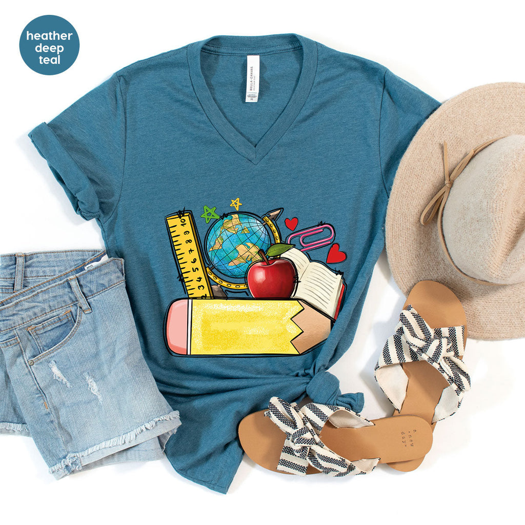 Funny Students Clothing, First Day of School Shirt, New product image 70