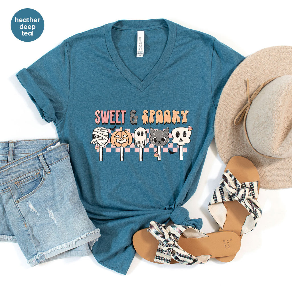 Retro Pumpkin T Shirt, Vintage Cat T-Shirt, Sweet Toddler product image 71