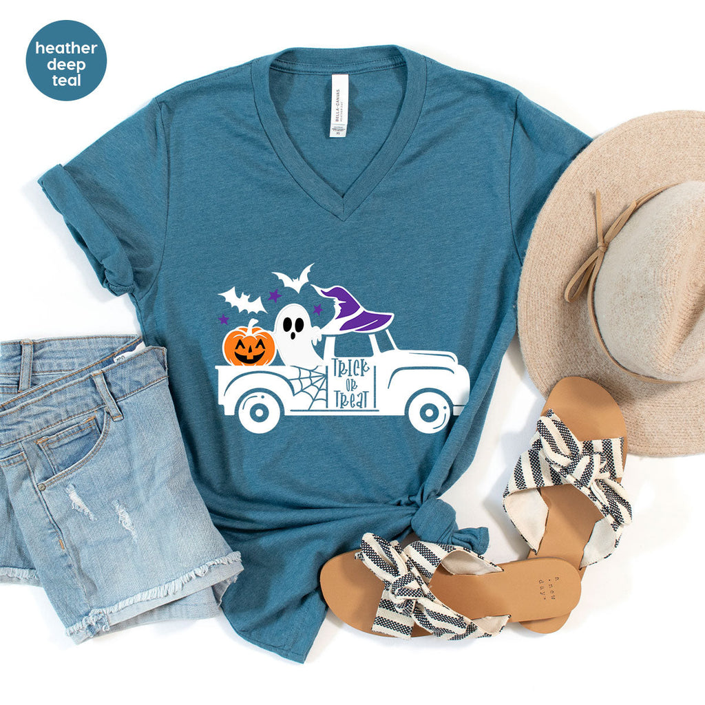 Halloween Sweatshirt, Gifts, Pumpkin Graphic Tees, Spooky product image 24