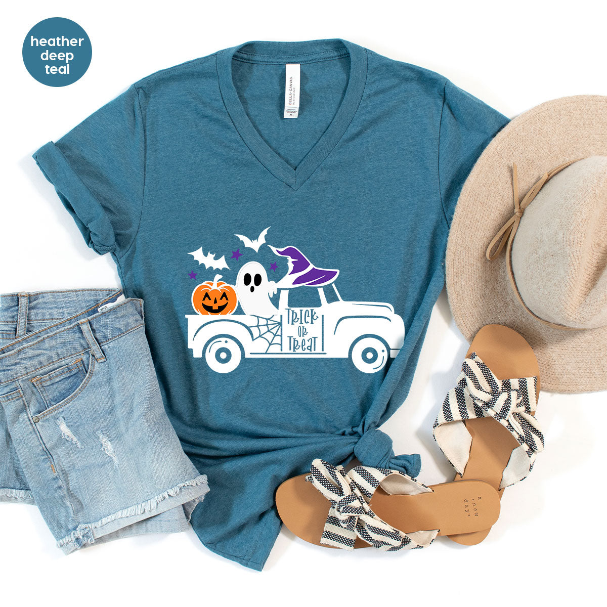 Halloween Sweatshirt, Gifts, Pumpkin Graphic Tees, Spooky product image 24