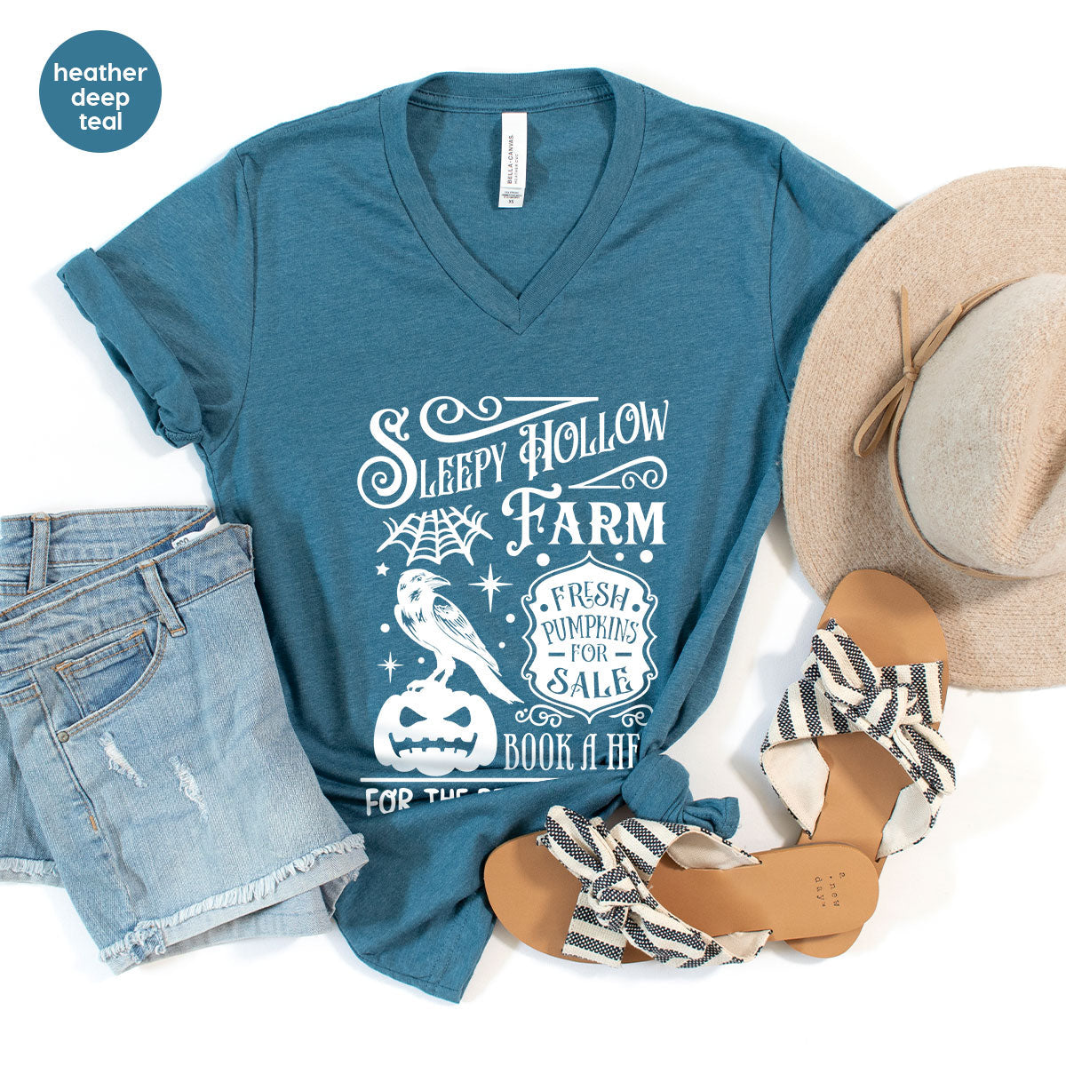 Halloween Sweatshirt, Farmer Outfit, Pumpkin Shirt, Spooky product image 82