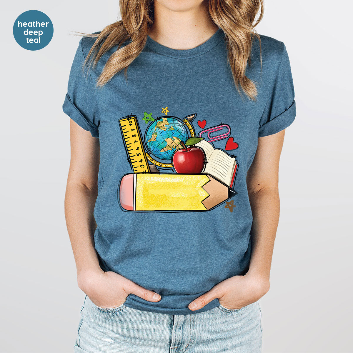 Funny Students Clothing, First Day of School Shirt, New product image 69