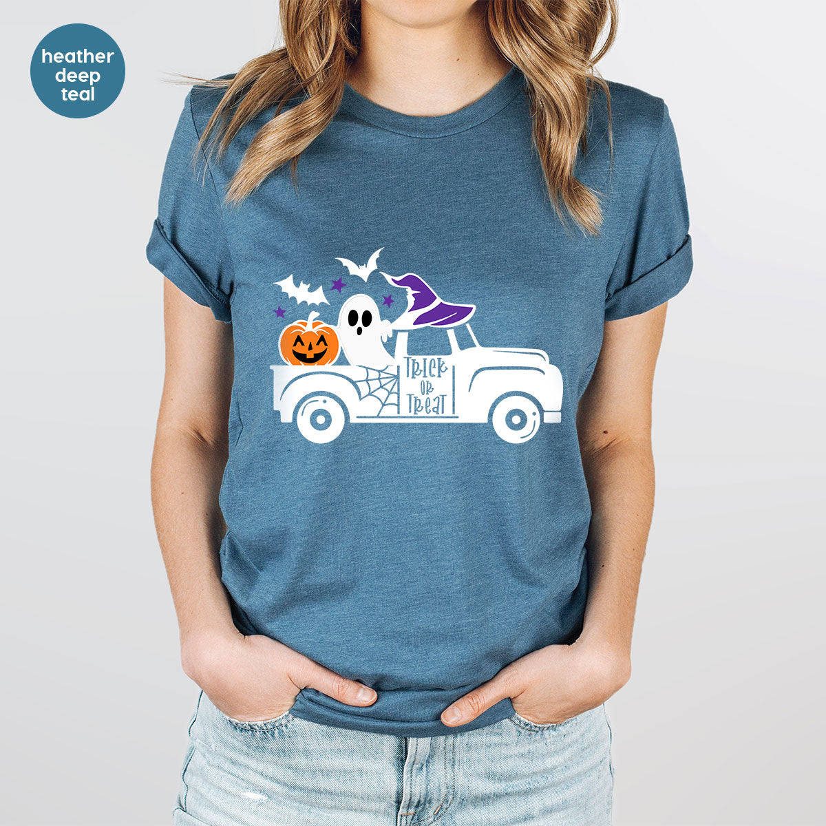 Halloween Sweatshirt, Gifts, Pumpkin Graphic Tees, Spooky product image 23