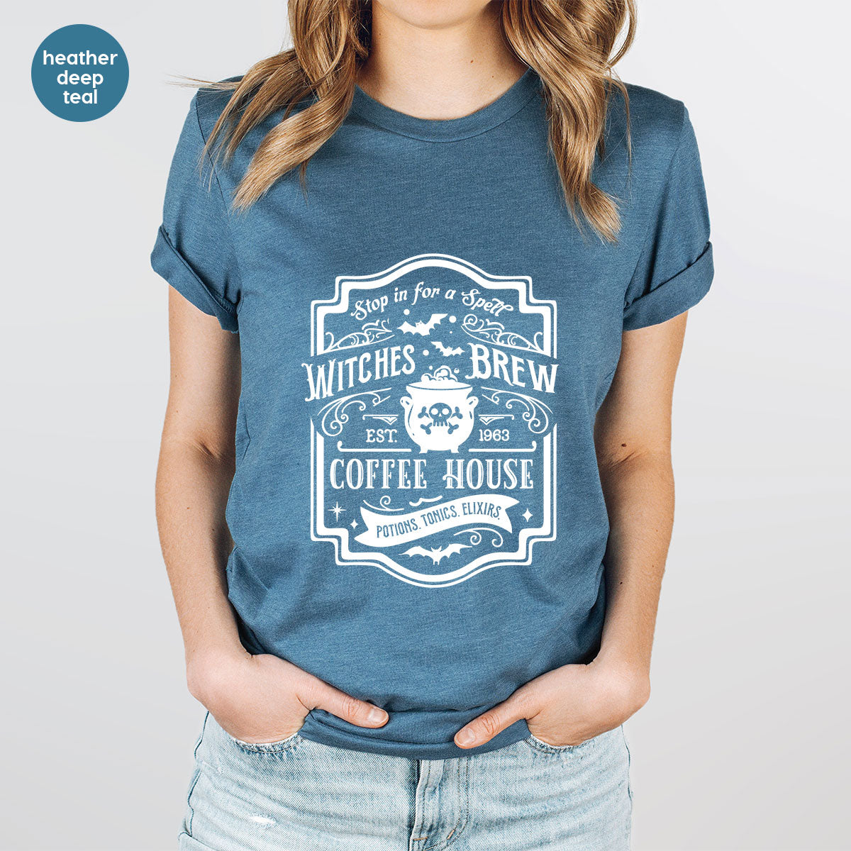 Halloween Shirt, Witchy Gifts, Spooky Season Tshirt, Spell product image 25