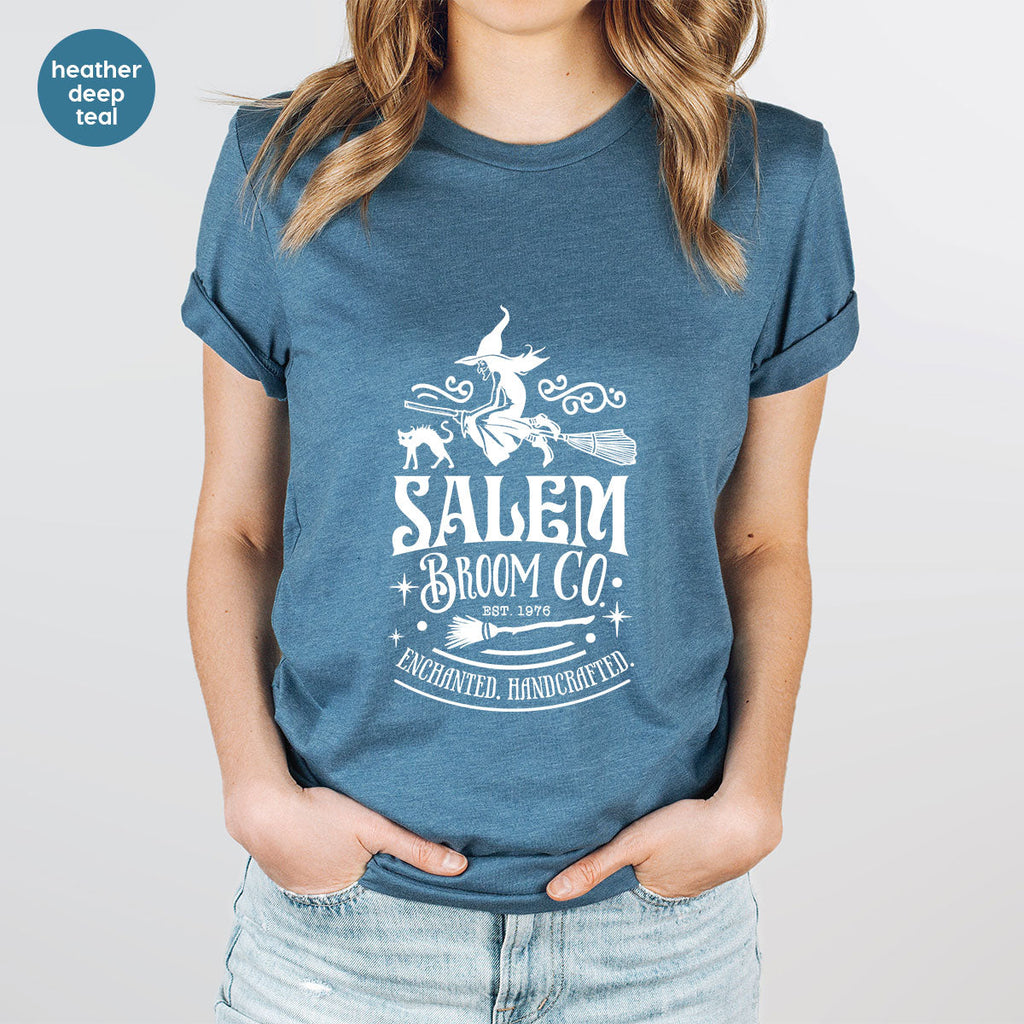 Halloween T-Shirt, Gifts, Salem Graphic Tees, Witchy Witch product image 10