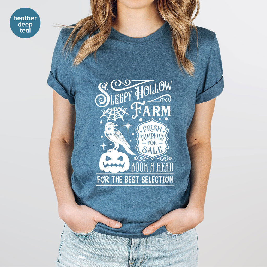 Halloween Sweatshirt, Farmer Outfit, Pumpkin Shirt, Spooky product image 81