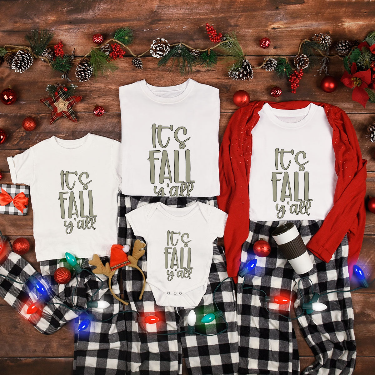 Fall Crewneck Sweatshirt, Its Yall T-Shirt, Gifts, for Her product image 86