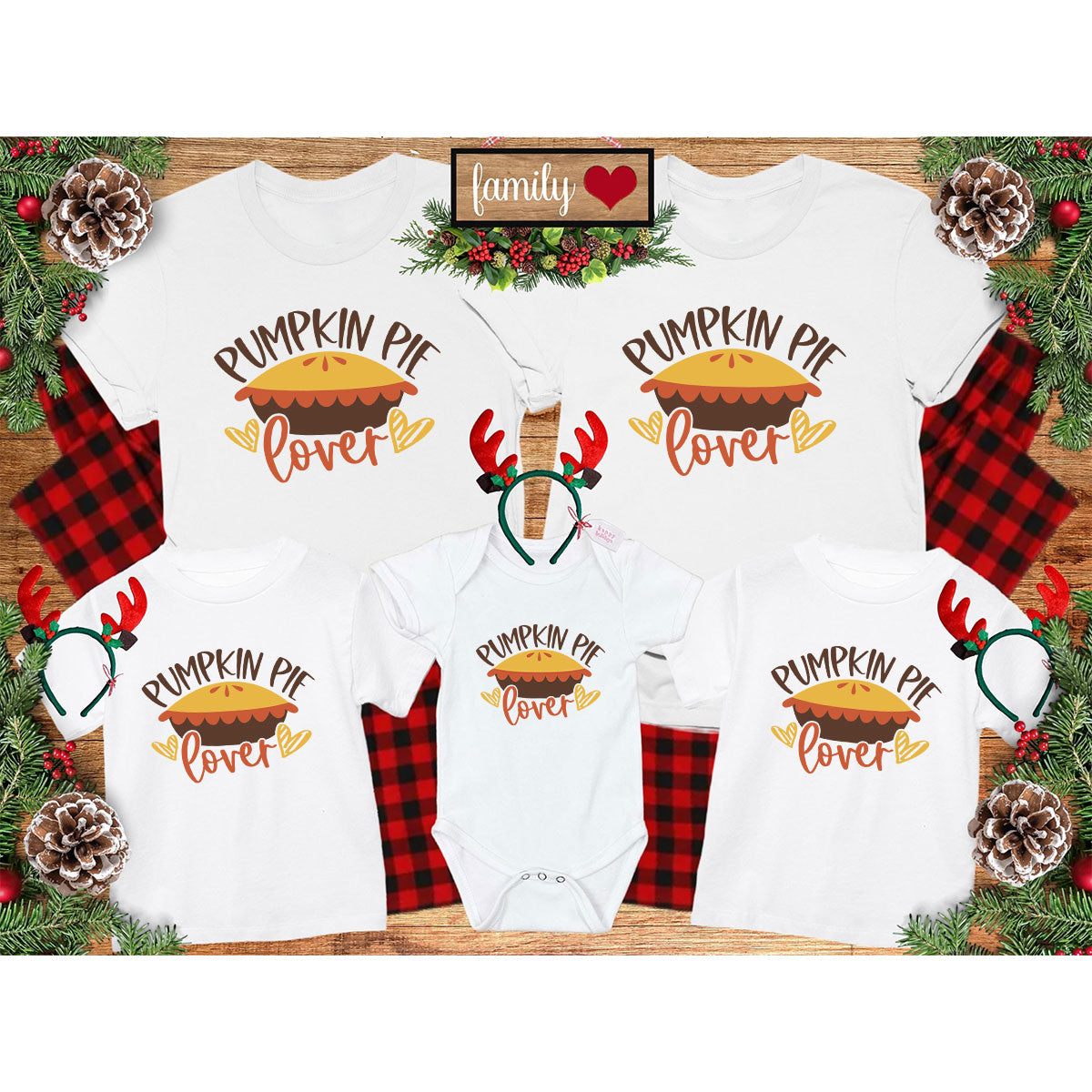 Kids Thanksgiving Shirts, Pumpkin Pie Graphic Tees, Gift product image 34