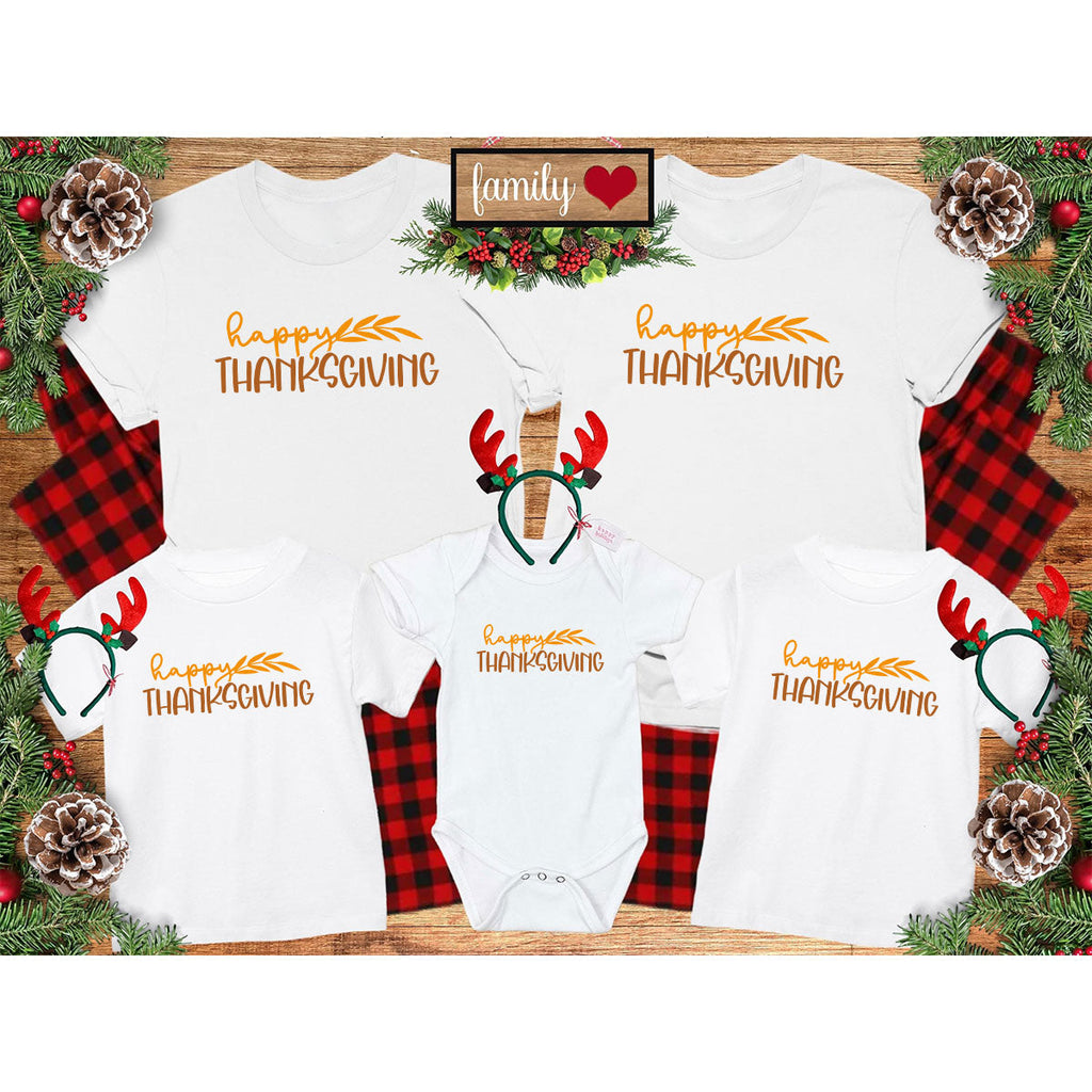 Happy Thanksgiving Shirt, Fall Crewneck Sweatshirt, Family product image 25