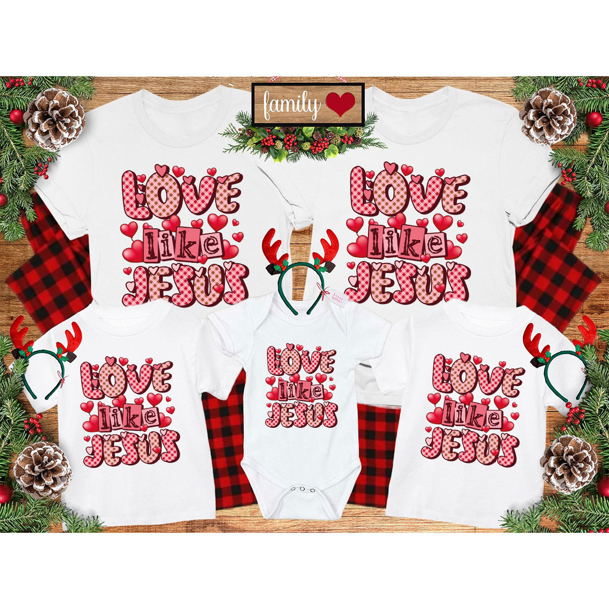 Love Like Jesus Shirt, Valentine's Day Best Gift for Lovers product image 34
