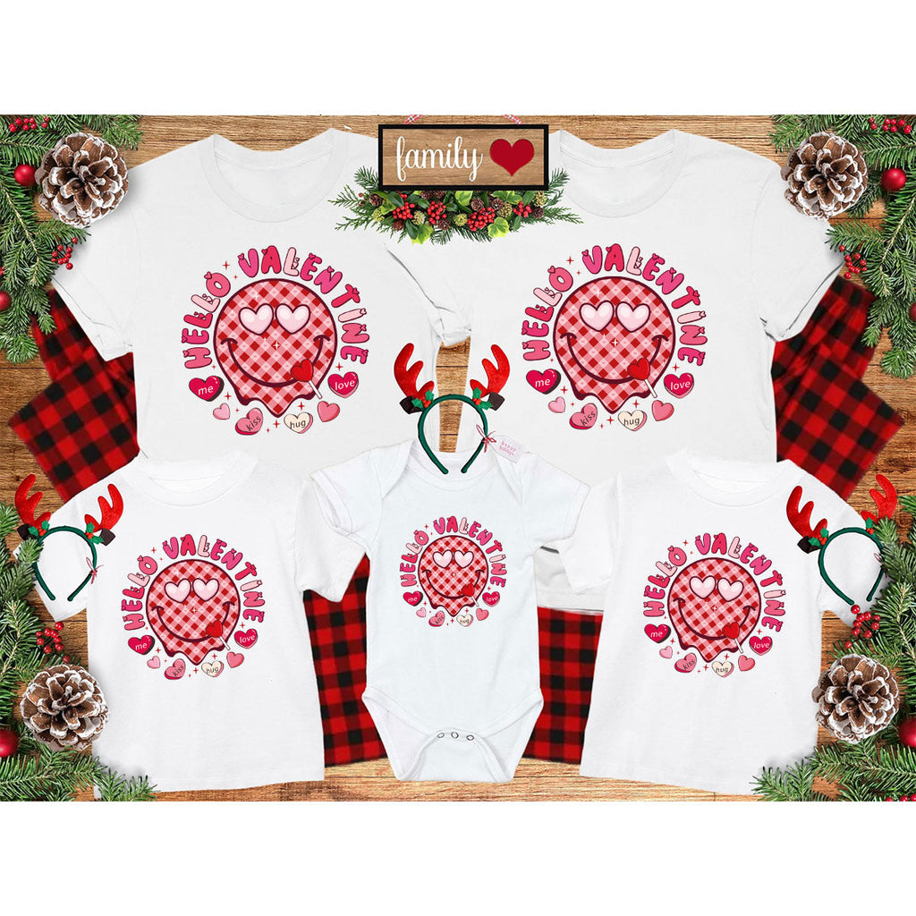 Hello Valentine Shirt, Valentine's Day Love Gift for My product image 18