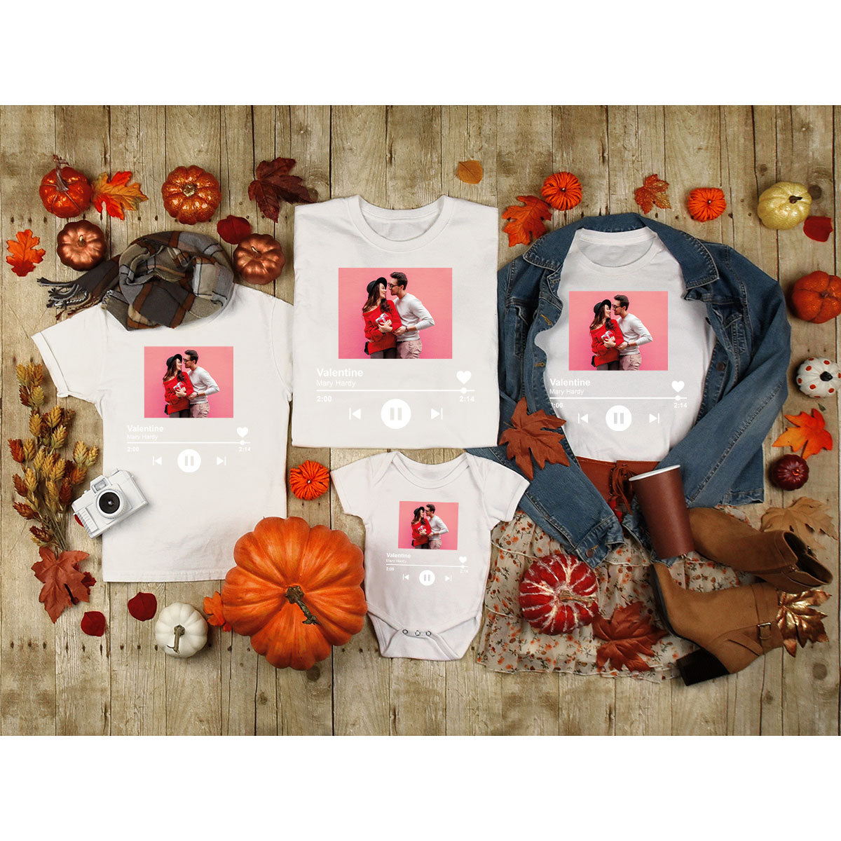Custom Photo Valentine's Day Shirt, Personalized Gift product image 94